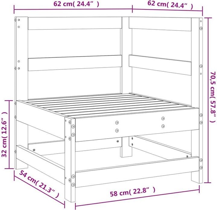 Produktbild vidaXL Banks