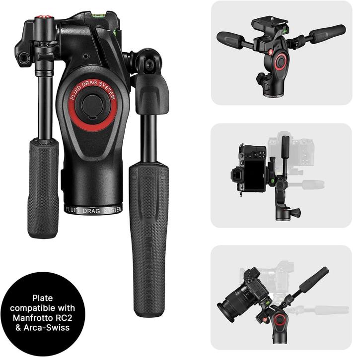 Immagine prodotto Manfrotto Kit Befree 3-Way Live Advanced (Metallo)