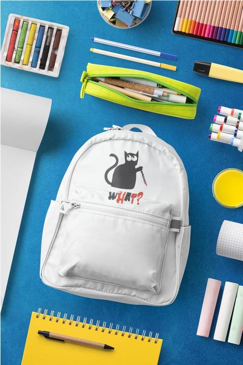 Produktbild Bügelbilder Schul & Freizeitsrucksack-Set Cat (15 l)