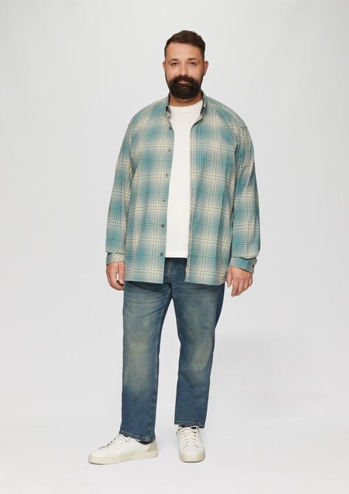 Immagine prodotto S.Oliver Hemd Hemd mit Button-Down-Kragen aus Baumwollstretch (3XL)