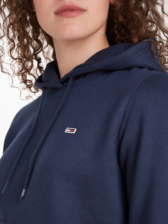 Image du produit Tommy Hilfiger Tommy Jeans Regular Fleece Hoodie Twilight Navy (XS)