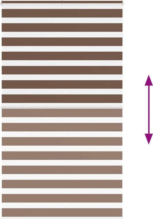 Produktbild vidaXL Zebra-Jalousie (125 x 200 cm)