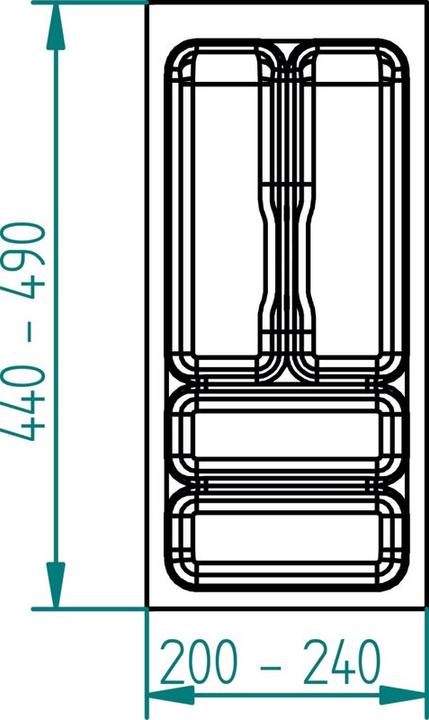 Agoform Besteckeinsatz