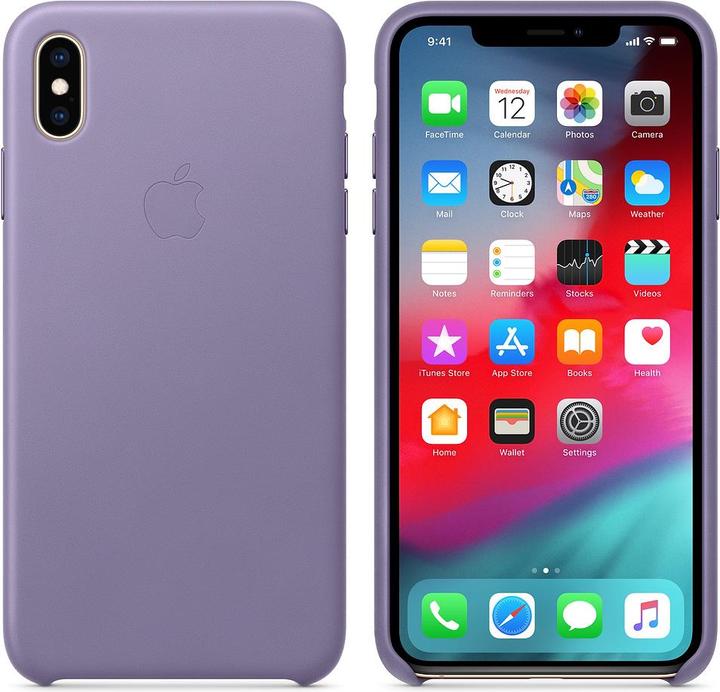 Actual product image Apple Leather Case (Apple iPhone XS Max)