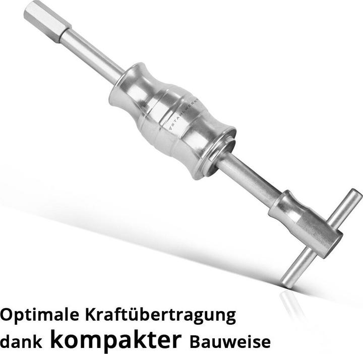 Actual product image Stahlwerk Base hole inner bearing puller set