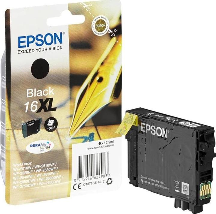 Produktbild Epson 16XL DuraBrite Ultra (BK)