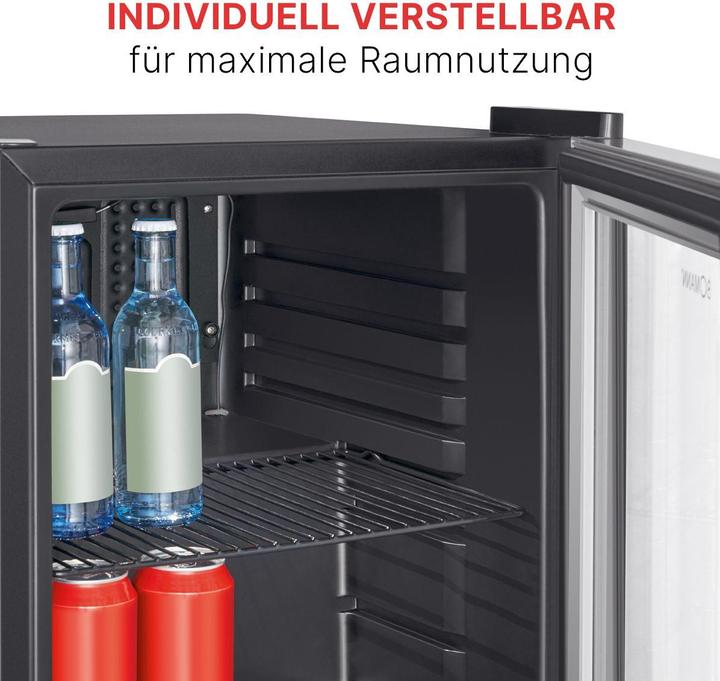 Actual product image Bomann Boma glass door refrigerator