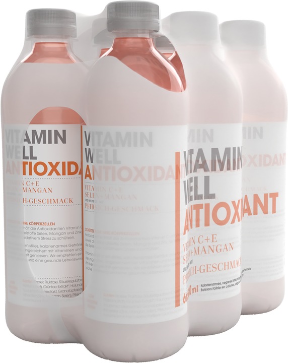 Produktbild Vitamin Well Antioxidant (Pfirsich, 6 x)