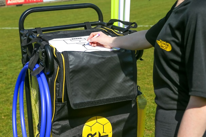 Actual product image Power Shot Powershot® football equipment trolley, black