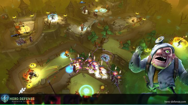 Produktbild Game Hero Defense: Haunted Island (PS4, Multilingual)
