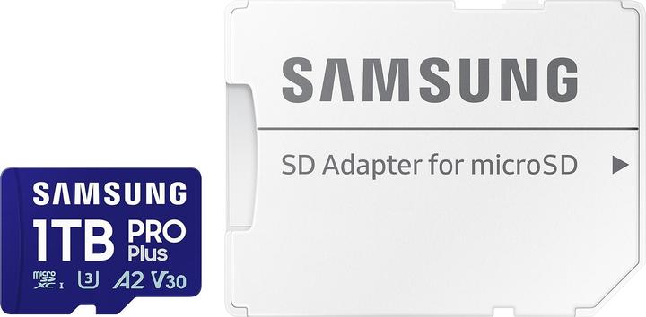 Immagine prodotto Samsung PRO Plus (1000 GB, microSDXC, U3, UHS-I)