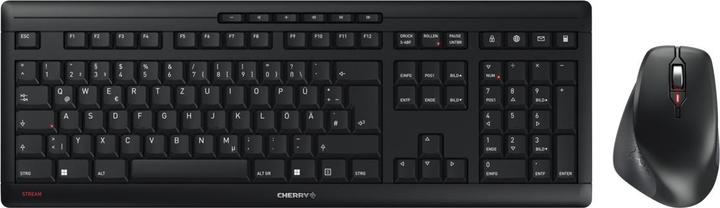CHERRY Desktop STREAM COMFORT Wireless (DE) black (DE, Kabellos)