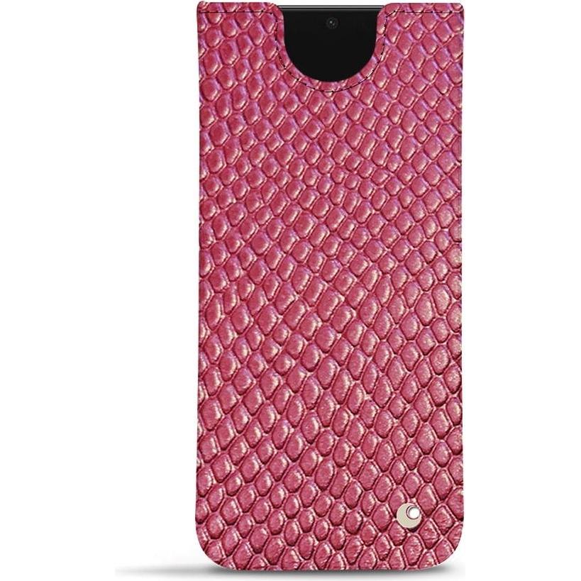 Noreve Lederschutzhülle (Samsung Galaxy S22), Smartphone Hülle, Rosa