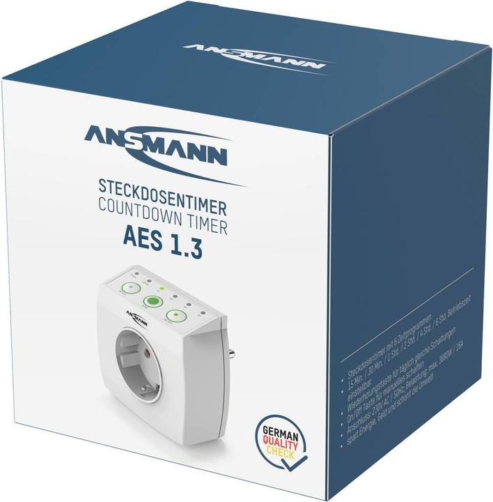 Actual product image Ansmann 1260-0010 Countdown timer digital 3680 W IP20 Countdown function