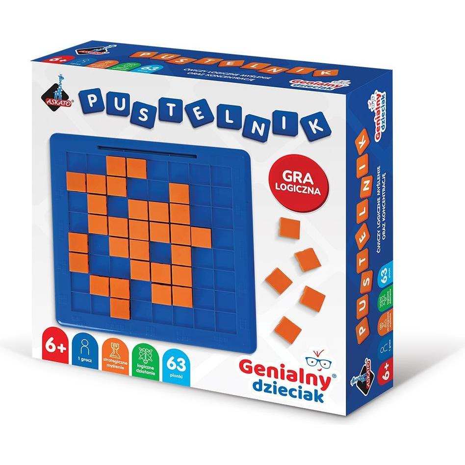 Askato Genialny dzieciak PUSTELNIK gra logiczna 118499