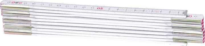 Actual product image KS Tools Wooden folding rule, white, 2m (2 m)