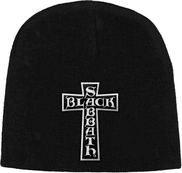 Actual product image Black Sabbath Unisex Adult Cross Logo Beanie