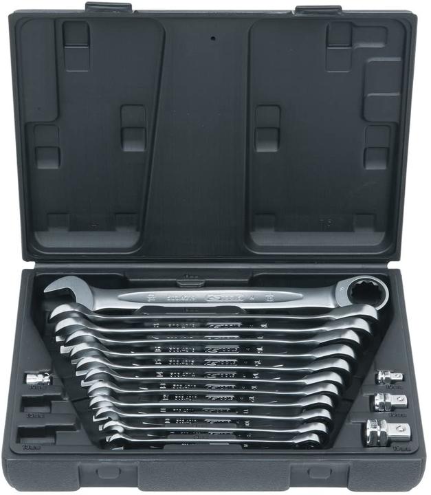 Produktbild KS Tools GEARplus® Ratschenringmaulschlüssel-Satz. 16-tlg. (19 mm)
