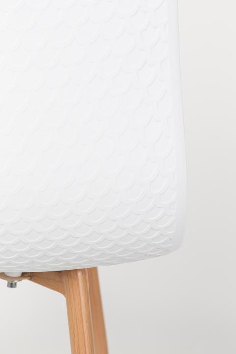 Productafbeelding White Label Living Chair Leon White