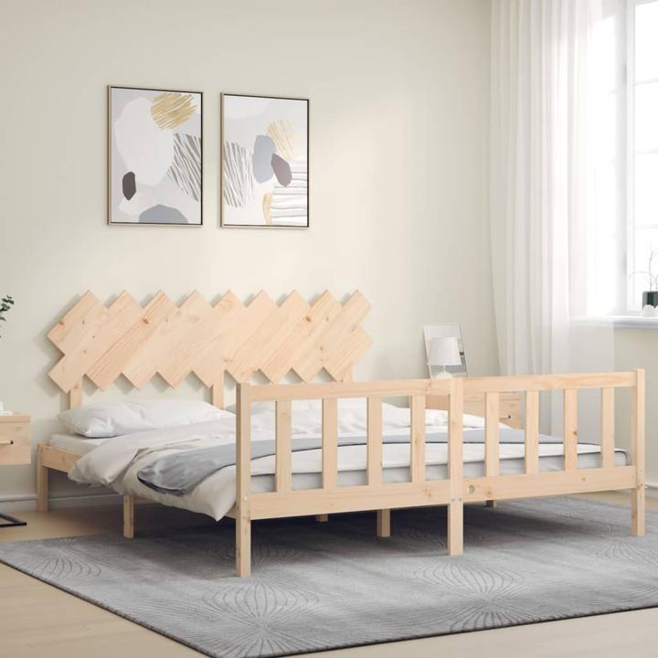 Actual product image vidaXL Bettrahmen (180 x 200 cm)