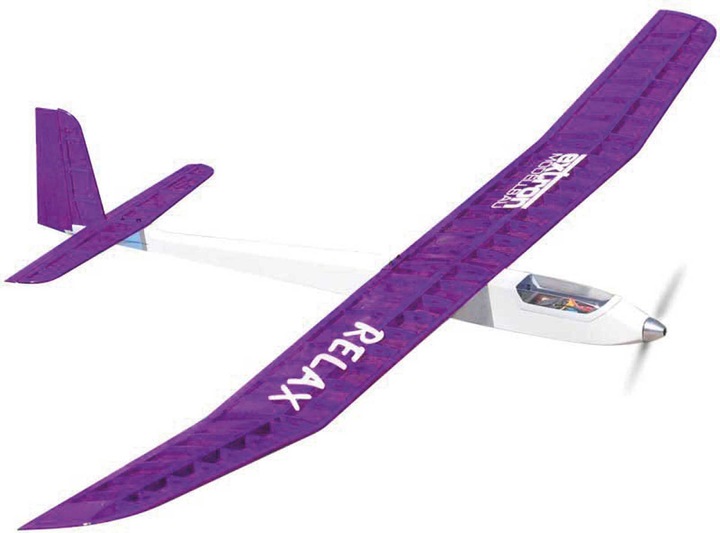 Extron Modellbau relax arf combo set (purple) / 2000 mm (Glider)