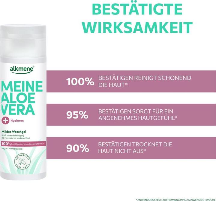 Image du produit Alkmene MEINE ALOE VERA, Mildes Waschgel (Gel nettoyant, 200 ml)
