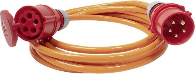 Actual product image Steffen Extension cable EPR-PUR CEE32/5 - CEE32/5 Orange, 30 m (30 m, CEE)