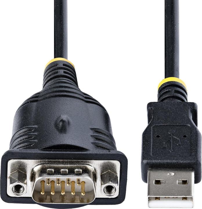 Produktbild StarTech com Adaptateur USB vers Série de 1m - Convertisseur DB9 Mâle vers USB - Adaptateur USB RS23 (0.91 m)