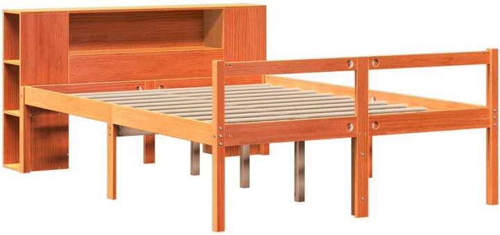 Image du produit vidaXL Bett mit Regal (140 x 200 cm)