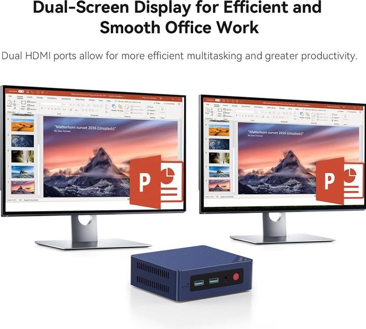 Produktbild Beelink Mini PC mit Intel Twin Lake-N150 (500 GB, 16 GB)