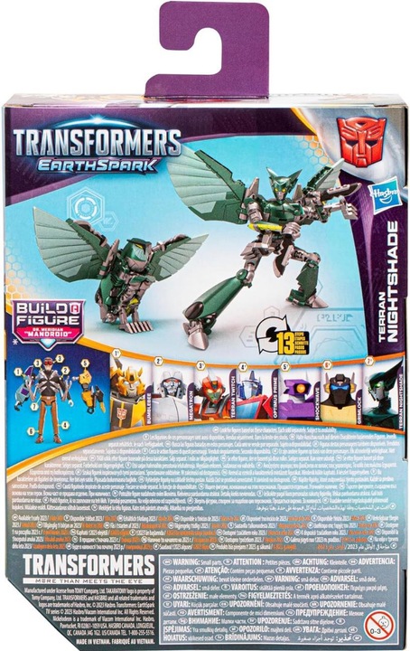 Produktbild Hasbro Transformers - Earthspark Deluxe Class - Terran Nightshade