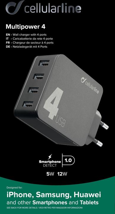 Actual product image Cellularline Multipower 4 (42 W)