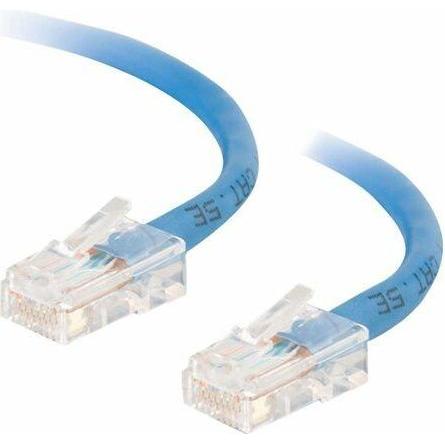 C2G Kabel / 5 m Assem Xover Blue CAT5E PVC U (UTP, CAT5e, 5 m), Netzwerkkabel