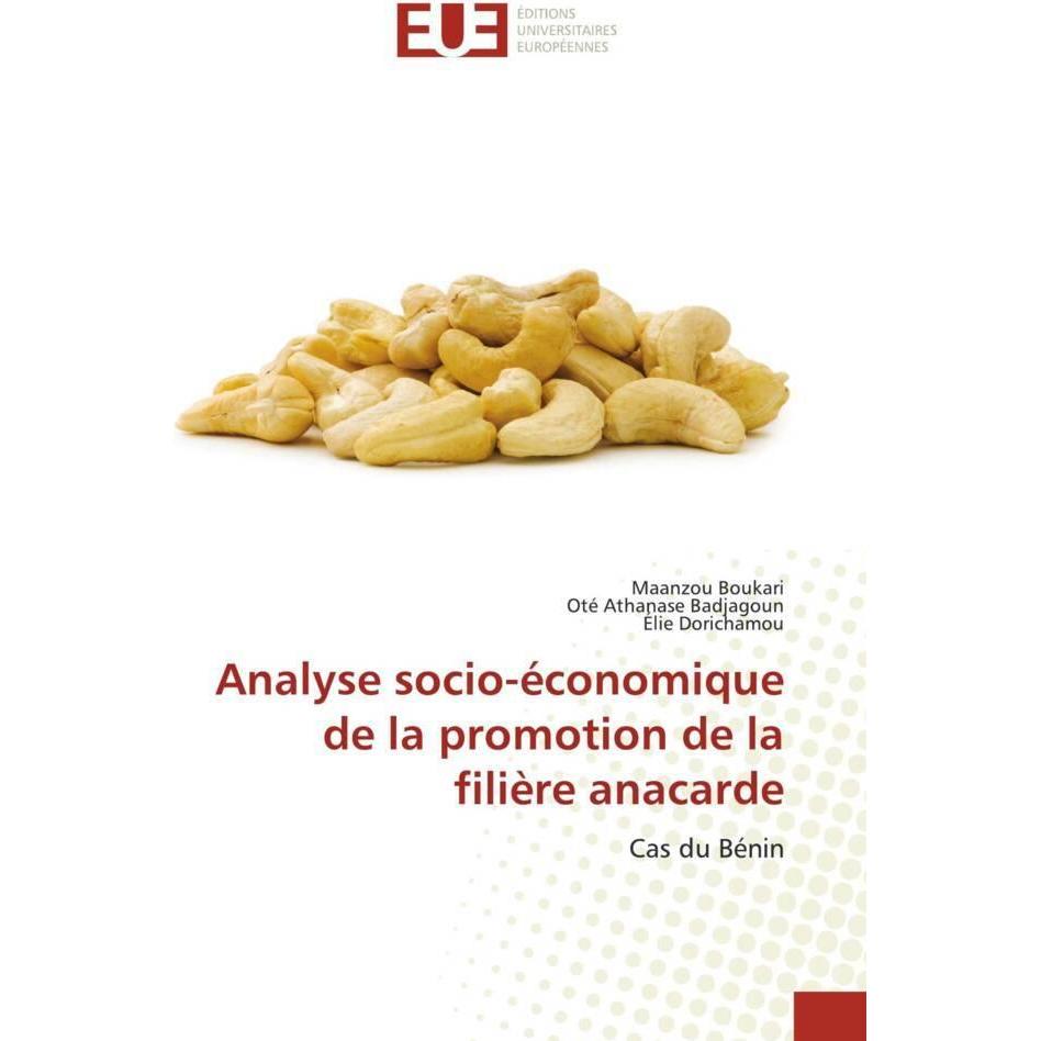 Analyse socio-économique de la promotion de la filière anacarde, Fachbücher von Oté Athanase Badjagoun, Élie Dorichamou,...