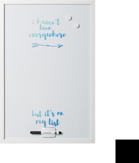 Actual product image Bi-Office MM03452660 Magnetic notice board and accessories 600 x 400 mm White
