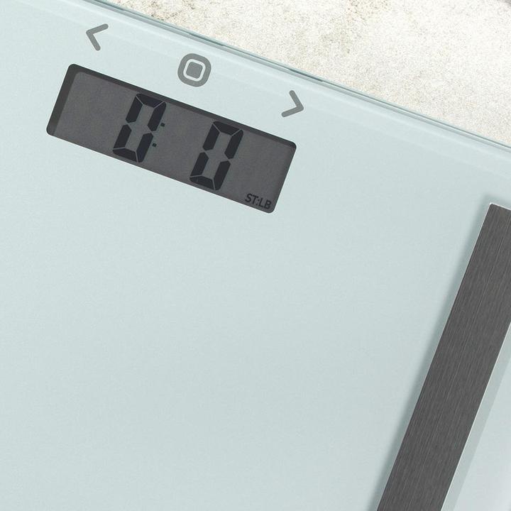 Productafbeelding Salter 9113 SV3RAREU16 Compacte Glazen Badkamerweegschaal - Zilver (150 kg)