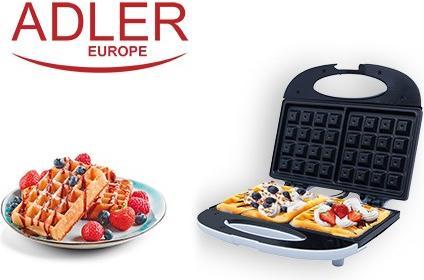 Produktbild Adler AD 311 Waffeleisen 2 Waffel(n)
