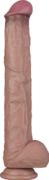 Image du produit Lovetoy Nature Cock 14,5" Dual Laye Bendable Cock XXL