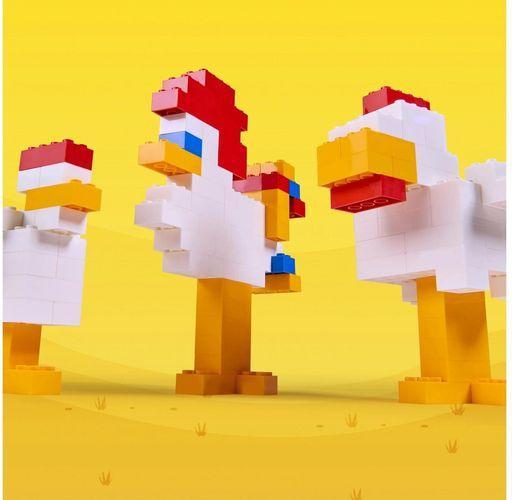 Actual product image Androni Blox 40 yellow 8 bricks in box