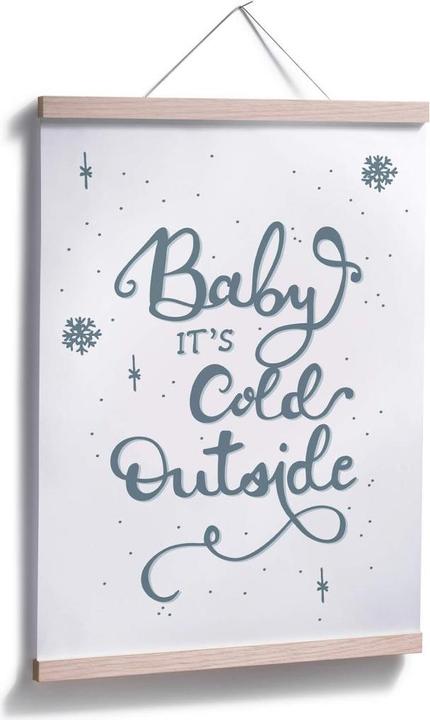 Actual product image Trenddeko Baby it's cold outside (24 x 30 cm)
