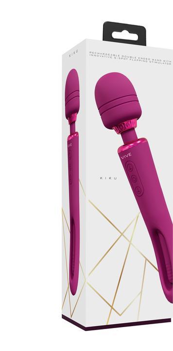 Produktbild Shots Kiku - Rechargeable Double Ended Wand with Innovative G-Spot Flapping Stimulator