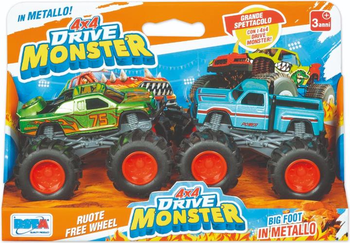 Produktbild Rs Toys Set 2 Pezzi Die Cast 4x4 Drive Monster Die Cast
