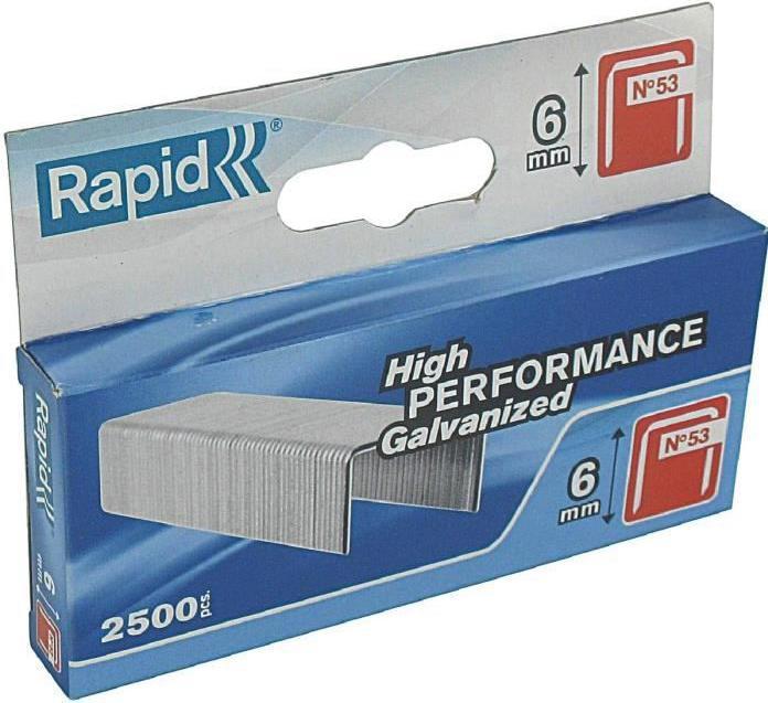 Image du produit Rapid Type 53 Pince à fil fin 6 mm (2500 feuilles)