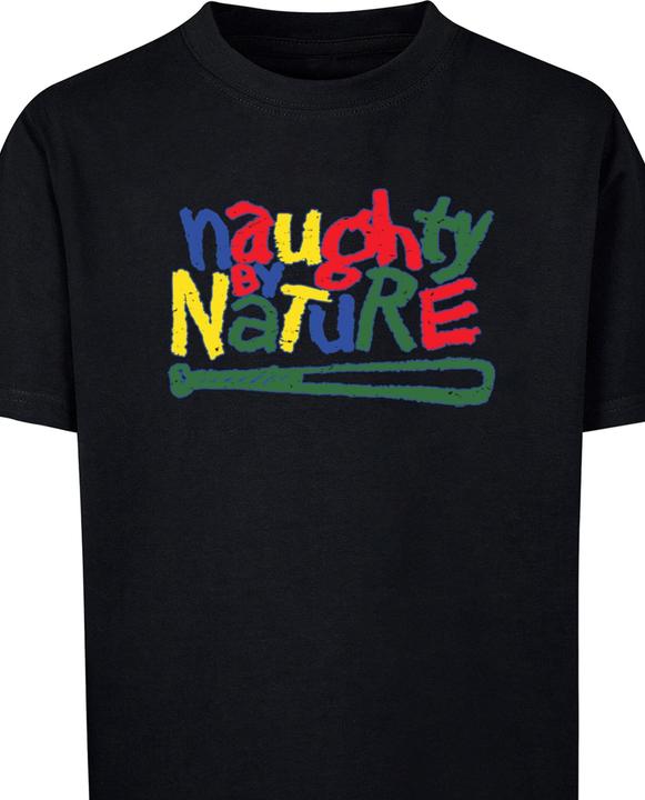 Image du produit Merchcode Kids Naughty By Nature - Logo Color T-Shirt Basic - 160199 (158, 164)