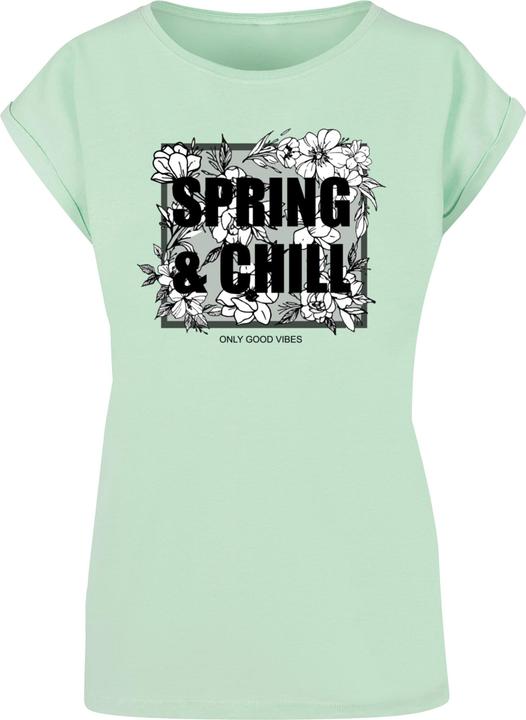 Merchcode Ladies Spring And Chill Extended Shoulder Tee - 113645 (M)