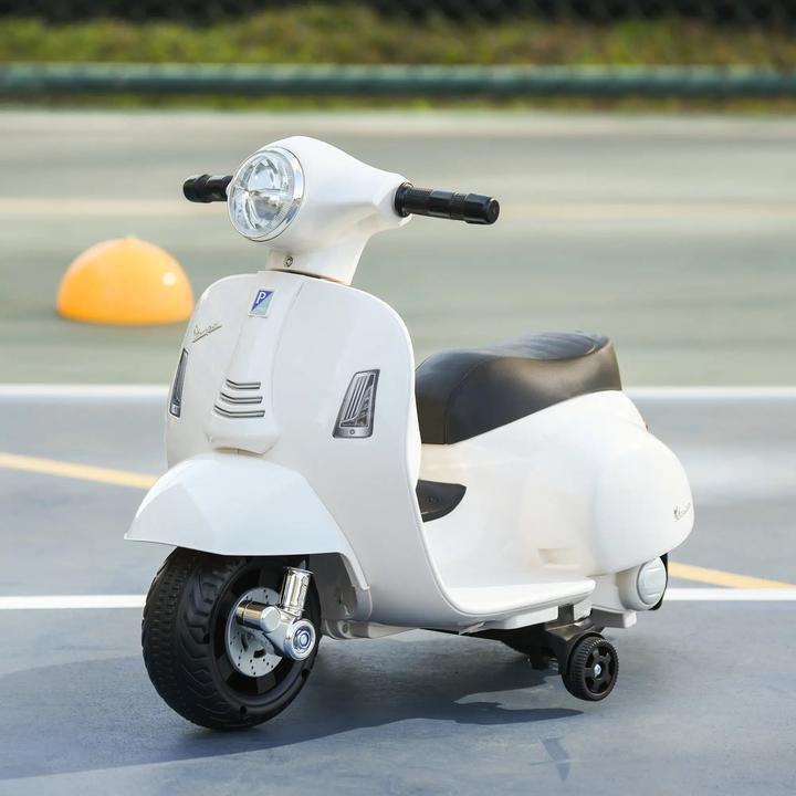 Image du produit Homcom Cyclomoteur électrique pour enfants style Vespa (6 V)