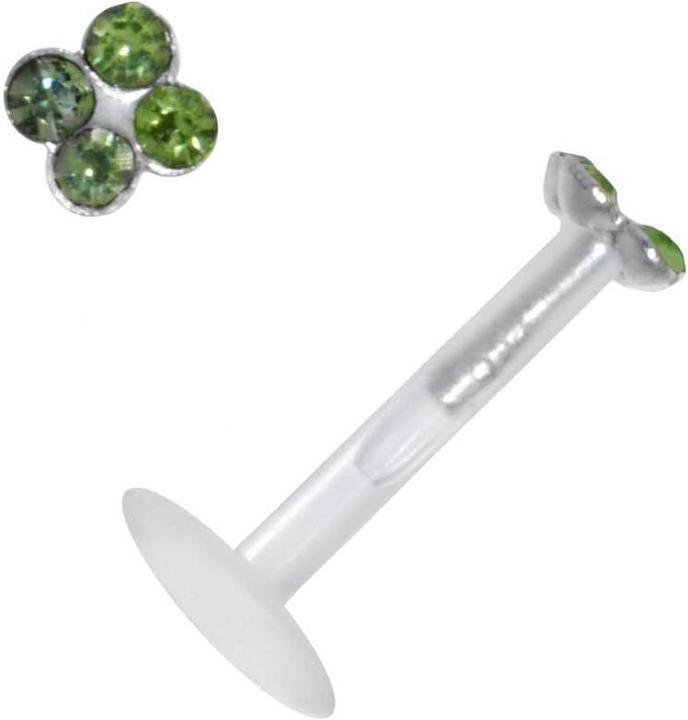 Immagine prodotto Bijouteria Piercing (Bioplastica, Argento 925, Vetro (di orologio))