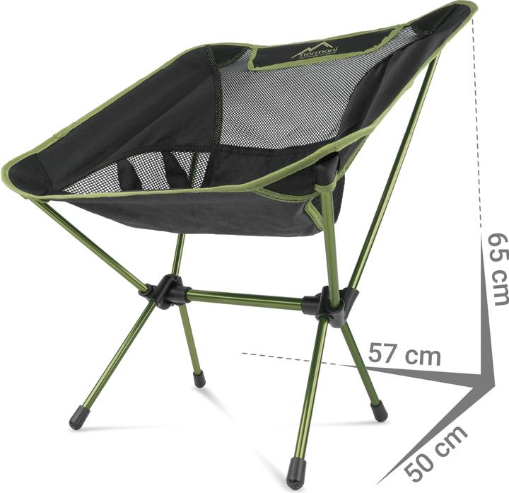 Actual product image Normani Camping chair??Moak?? with parasol - 8603