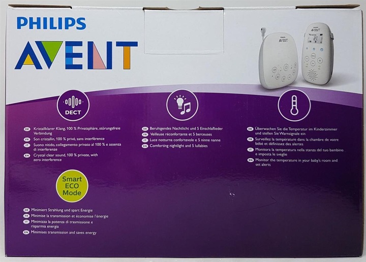 Immagine prodotto Philips Avent Audio Advanced (Audio del baby monitor, 330 m)