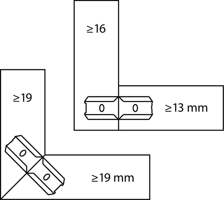 Produktbild Lamello Clamex P-14 (Verbindungsbeschlag, 600 Stk.)